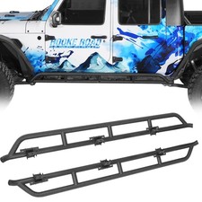 Gladiator Rock Sliders Side Rail Steps Rocker Guard For 2020-2026 Jeep Gladiator