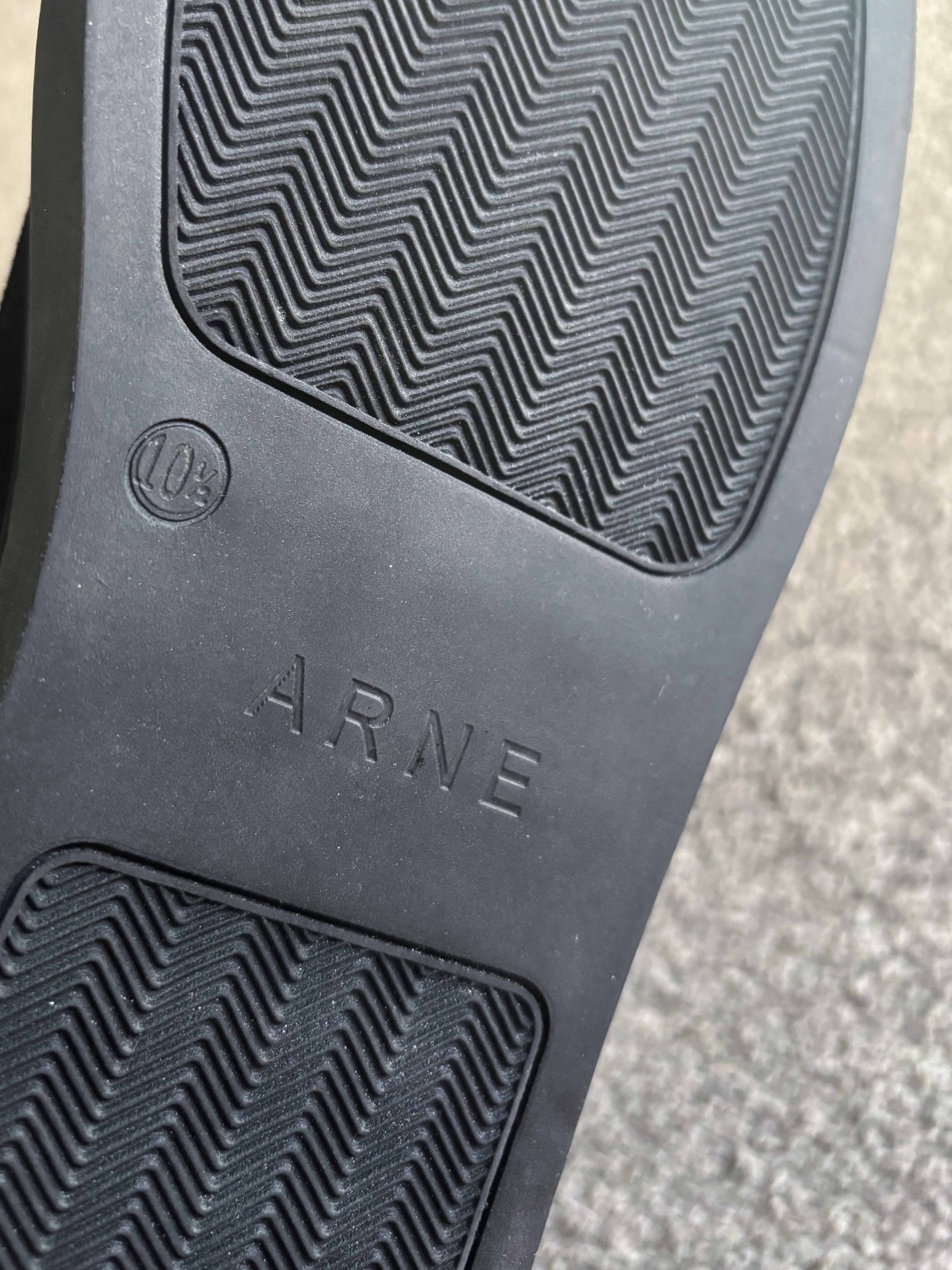Arne Essential Low Triple Black Men's Suede Trainers UK 10.5 Brand New RRP £120 image 7