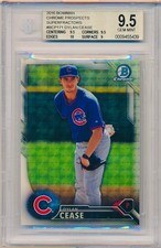 Marketplace image: 🔥DYLAN CEASE 2016 Bowman CHROME Prospects SUPERFRACTOR 1/1 #171 RC BGS 9.5🔥