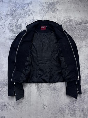 Vintage Living Dead Souls Gothic Zipper Punks Jacket Napoleon