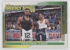 2020-21 Panini NBA Hoops Jersey Swap Winter Ja Morant Zion Williamson #10 7ut