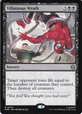 MTG Villainous Wrath (74) | NM | Spider-Man {SPM}