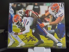 Zacch Pickens South Carolina Gamecocks Signed 8x10 Photo JSA Cert.