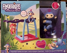 Fingerlings Monkey Bar  Swing Playground Playset with Baby LIV Error Box Layset