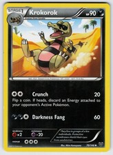 Krokorok 70/146 XY Base Set Pokemon LP
