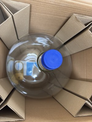 DURAN 20 L Glass Laboratory Bottle w/ Blue Cap + Ring, MPN 21 801 91 57
