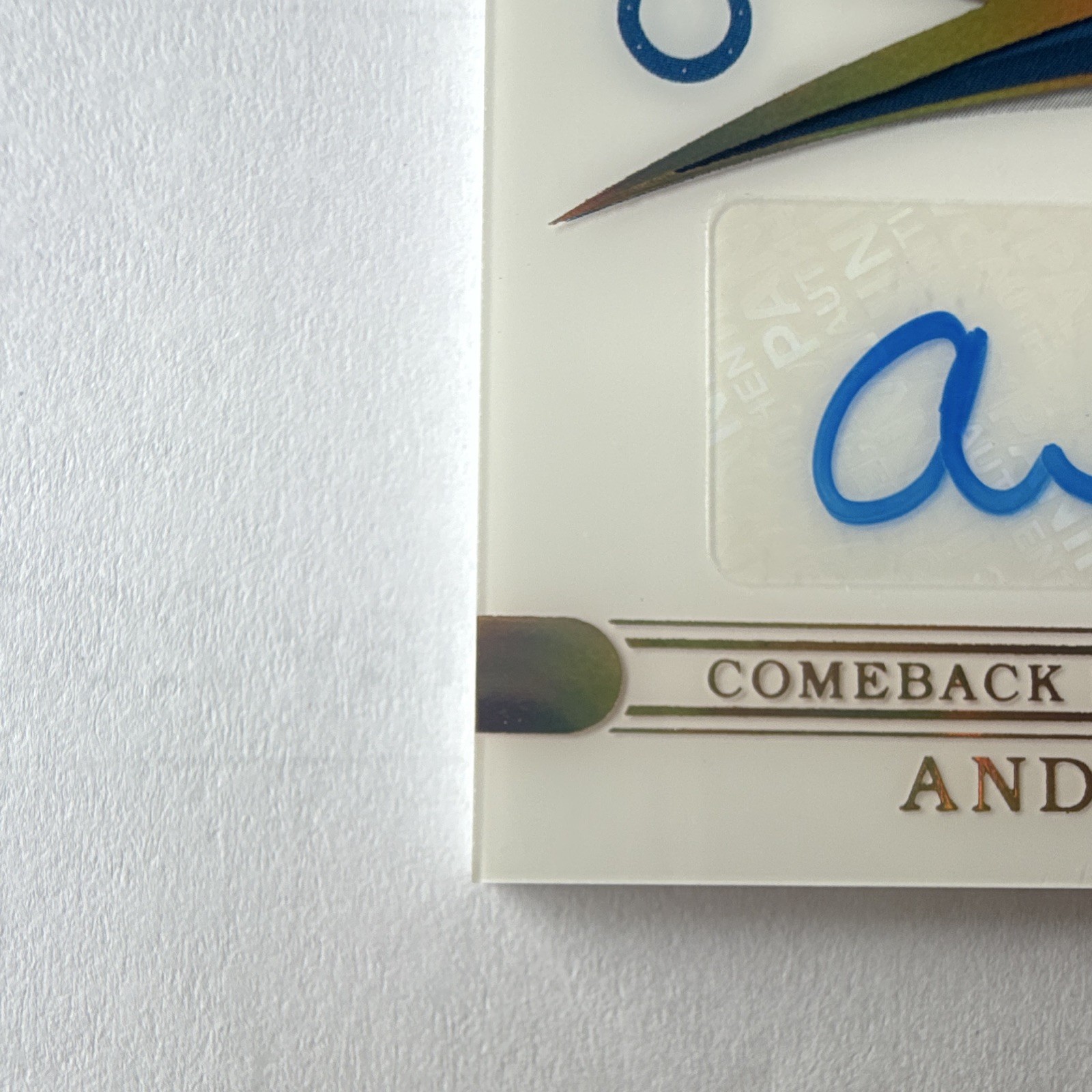 Andrew Luck Honors Signatures Auto /18 2019 Panini Immaculate HON-AL Colts NFL view 6
