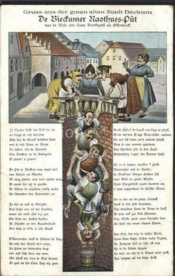 Beckum Westphalia Poem De Biectumer Raothues Puet 