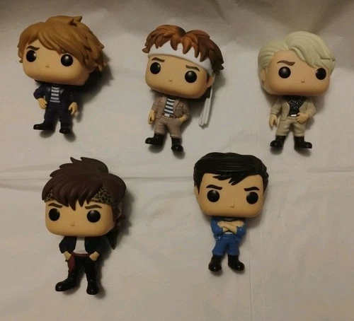 Funko Pop Rocks! Duran Duran Complete Set of 5 #126 to #130 LOOSE