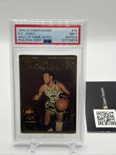 Undervalued Sports Card Sets: 1995 Action Packed Hall of Fame Basketball Autographs 17