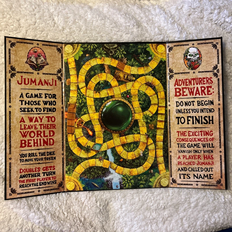 Jumanji Board Game 2017 Complete Excellent Condition - Image 3 of 4
