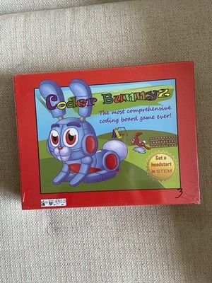 Coder Bunnyz Educational Coding Board Game Complete Set, Ages 4-104, 1+ Players