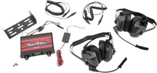 NavAtlas NNT20 Intercom Set with 2 Behind the Head Headphones Motorcycle ATV/UTV