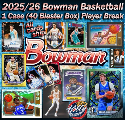 Myles Turner 25/26 BOWMAN BASKETBALL 1 Case (40 BLASTERBox) Player Break#1