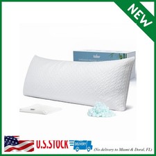 Shredded Memory Foam Full Body Pillow   Side Sleeper   Huggable Long Pillow for