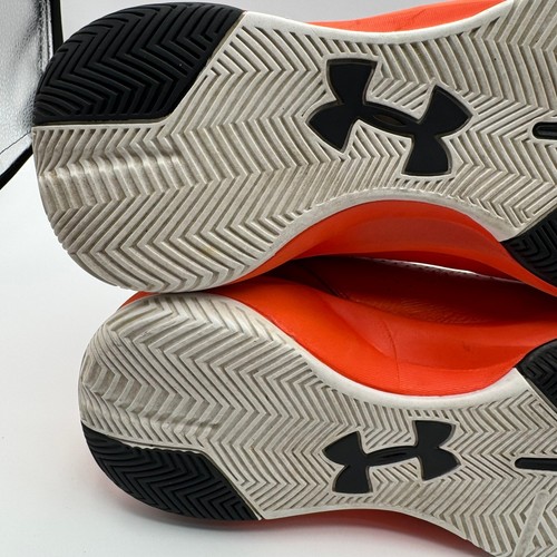 Under Armour Drive 2 Men's 9 Orange High Top Basketball Shoes Sneakers - Picture 17 of 20