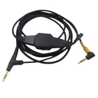 Braided Replacement Cable for Boom Microphone  Gaming Headset Cable W1M7