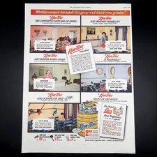 Kem-Tone Paint Advertisement Vintage Original 1946 Home Improvement Hardware