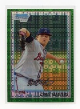 2010 Bowman Chrome Prospects Retail Green X-Fractor Chris Masters #BCP131