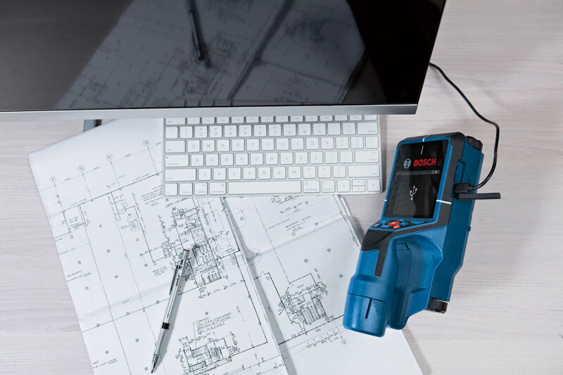 Bosch Ortungsgerät Wallscanner D-tect 200 C mit 1x 12V 2.0 Ah + Ladegerät - Bild 4 von 4