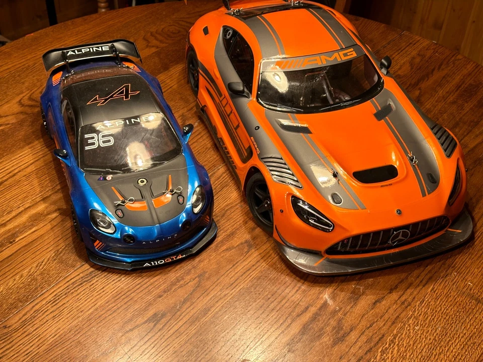 RC Minni Cars 1x 1:8 Kyosho Mercedes AMG GT3 Benzin und Elektro Serpent 1:10 - Bild 3 von 4