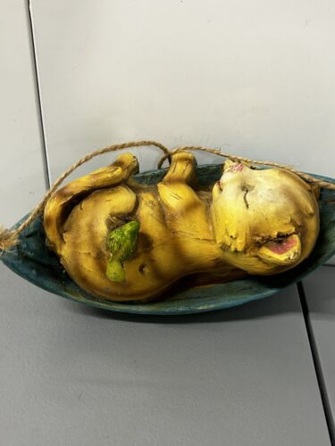 RITE AID Home And Garden DAY DREAM FIGURINE (2016) Cat In Hammock Sleeping - Picture 12 of 19