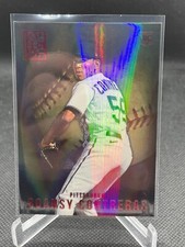 2022 Capstone Baseball Base Red #15 Roansy Contreras - Pittsburgh Pirates Rookie