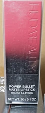 HUDA BEAUTY Power Bullet Matte Lipstick Spring Break 0.1oz BOXED