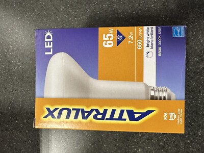 Attralux/Phillips LED BR-30 7.2W 650L 30K MED DIMMABLE - 4 pcs (600270)