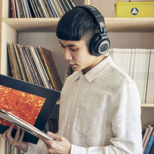 Audio Technica ATH-M50xBT2 Wireless Headphones with Wired Connection Compatible