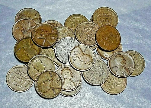 1 (ONE) 1914-P LINCOLN CENT WHEAT PENNY "G" GOOD TO BETTER CIRCULATED STOCK ITEM