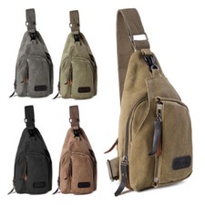 Men's Sling Bag Cross Body Handbag Chest Bag Shoulder Bag Travel Backpack