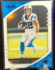 CHRISTIAN MCCAFFREY - 2020 Absolute Football RED Foil parallel card! Panthers