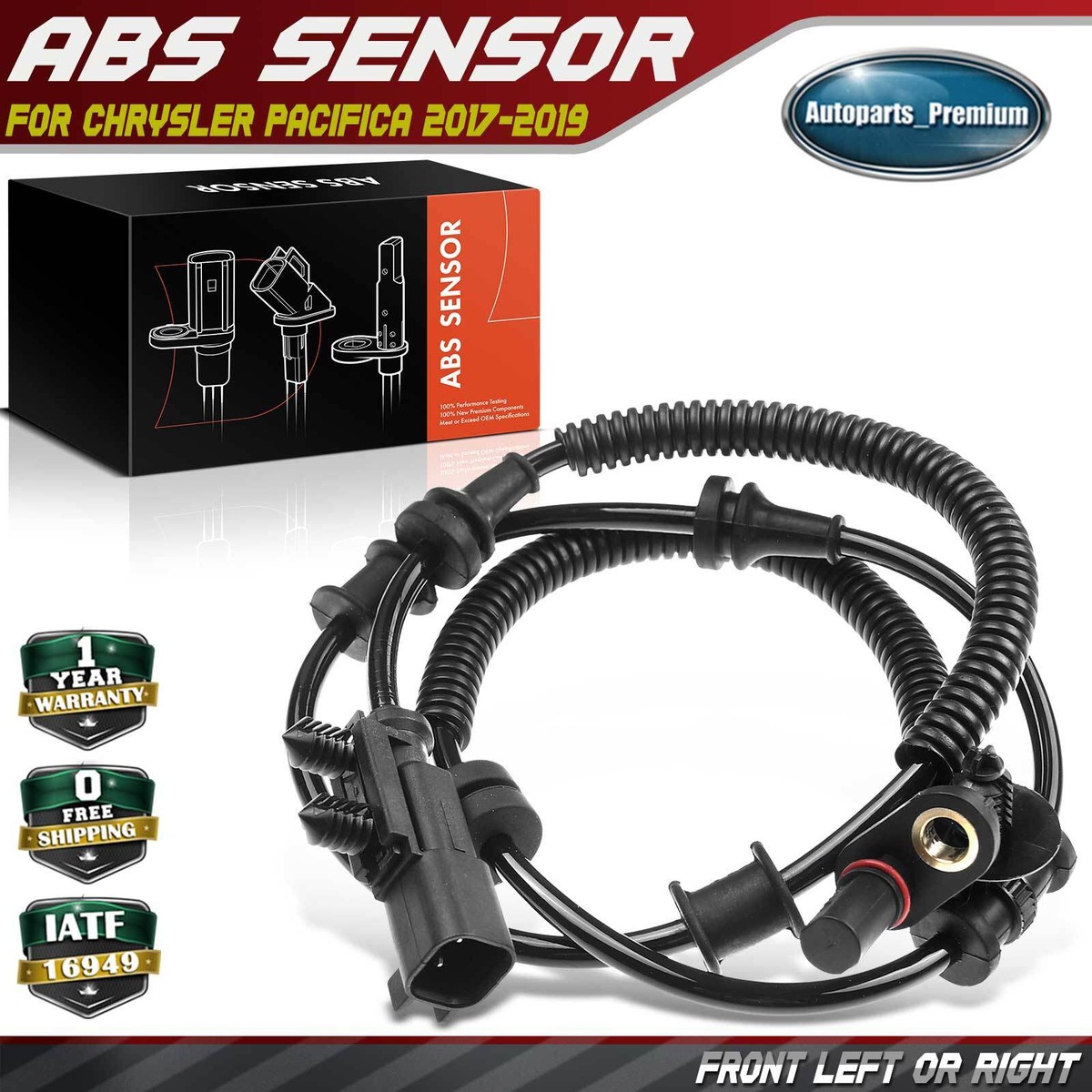 ABS Wheel Speed Sensor for Chrysler Pacifica 2017 2018 2019