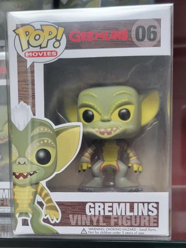 FUNKO POP! MOVIES: GREMLINS - GREMLIN VINYL FIGURE #06 signed Mark Dodson 