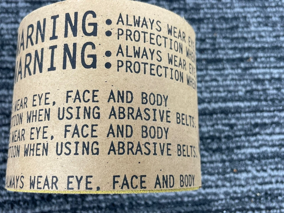 🔥 Klingspor • 333 120JF • SR00912 • 3 X 10 MT • Advertencia siempre protección contra el desgaste Foto 4 de 4