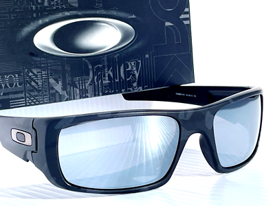 Oakley CRANKSHAFT Shadow Camo POLARIZED Galaxy Chrome Mirror Lens