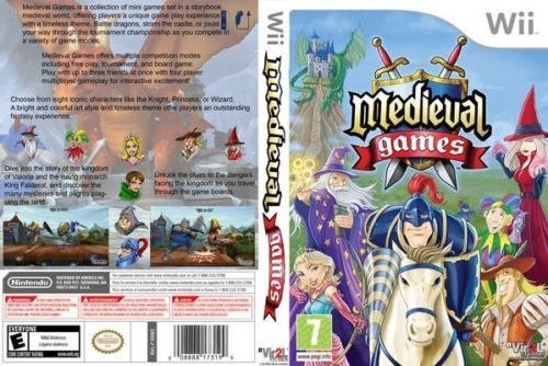 Medieval Games Wii 2009 Game Used Ex-Library - Afbeelding 1 van 12