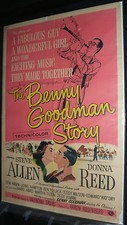 The Benny Goodman Story Movie Poster - Steve Allen (C-5 / C-6) 1956