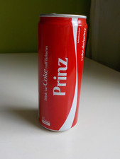 Coca Cola Dose Coke Prinz Leere Blechdose Sammler Vintage Collection 2013 250ml