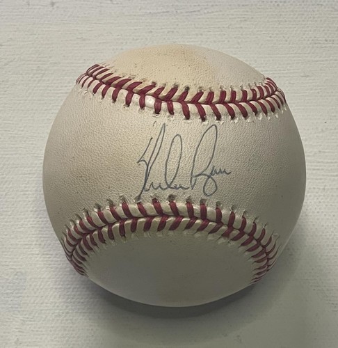 Nolan Ryan Signed Autographed Official American League (OAL) Baseball