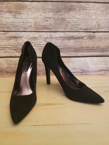 steve madden black pointed heels