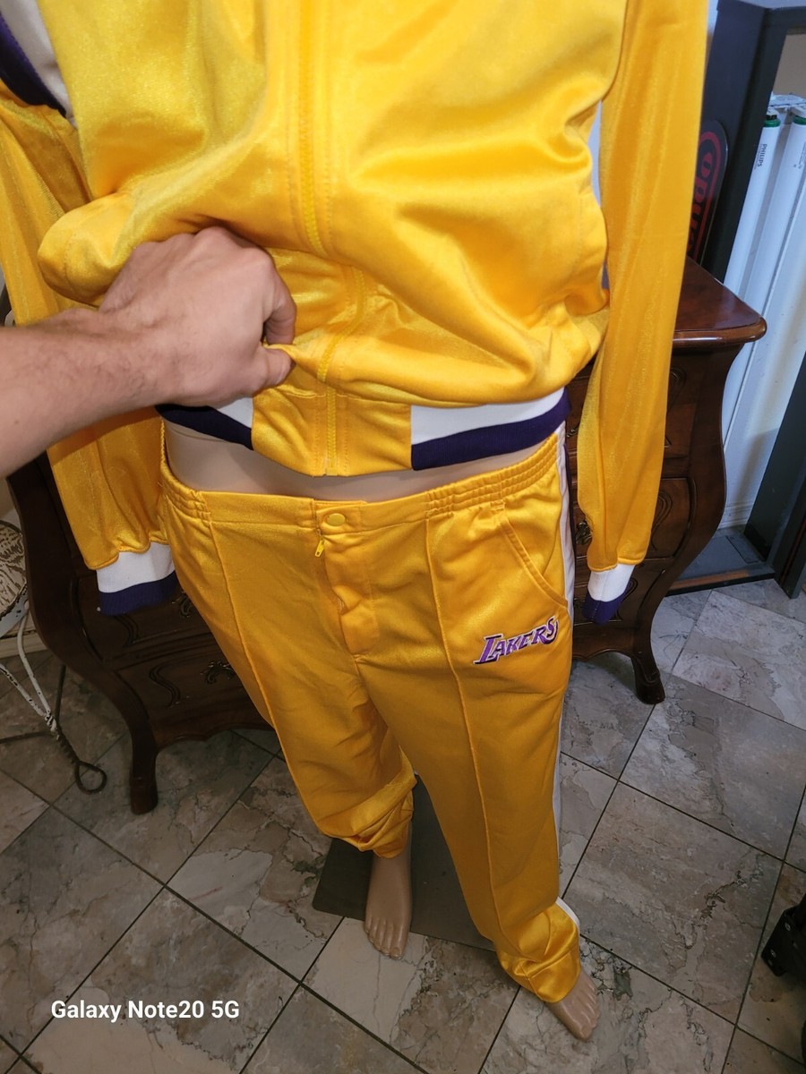 Vtg 80's Los Angeles Lakers Starter Warm Up Track Suit Jacket