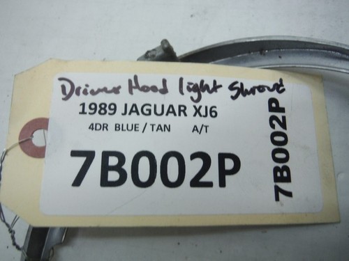1987 JAGUAR XJ6 A/T DRIVER LEFT HEADLIGHT TRIM SHROUD OEM 1984 1985 1986 - Picture 9 of 9