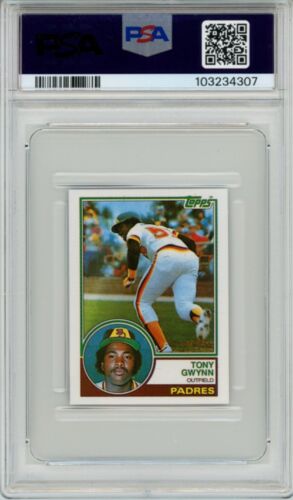 TONY GWYNN PSA 7 1990 Topps Doubleheaders - Picture 2 of 2