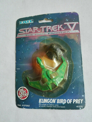 STAR TREK  Die.Cast Metal ERTL Final Frontier V KLINGON BIRD OF PREY * OVP