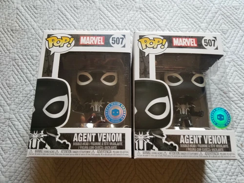 Funko Pop! Agent Venom Marvel Spider-Man #507 Pop In A Box (PIAB) ¡exclusivo ¡Nuevo en caja!