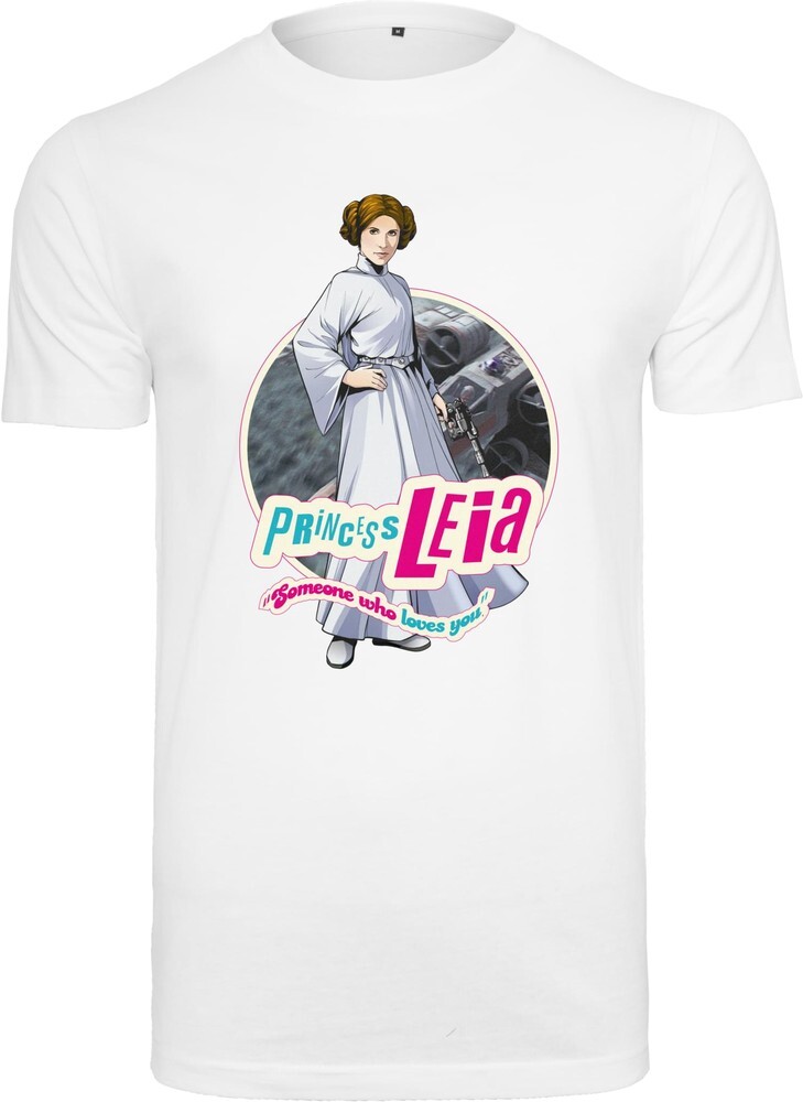 Футболка с торговым кодом Star Wars Leia Logo Tee Белая