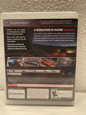 Gran Turismo 5 Édition Collector Complet Boîte Notice Artbook Cartes