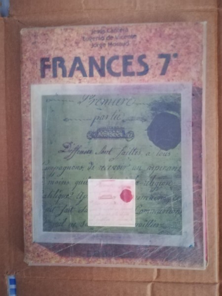 Libro de texto frances 7º anaya 1977